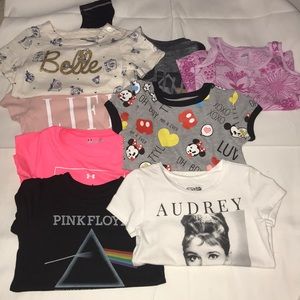 8 shirts 👚 toddler girl